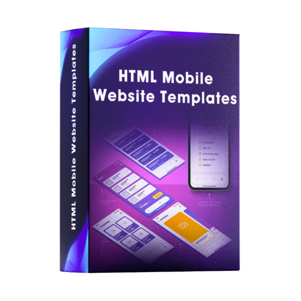 HTML Mobile Website Templates